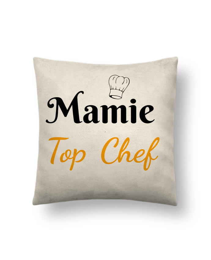 Coussin suédine Mamie Top Chef par Seb337413