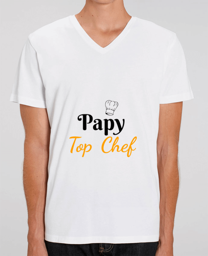 T-shirt homme Papy Top Chef par Seb337413