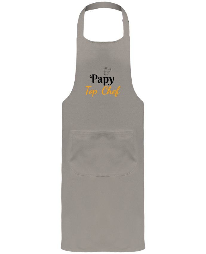 Tablier avec poches Papy Top Chef par Seb337413