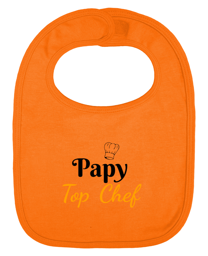 Bavoir bébé uni Papy Top Chef par Seb337413