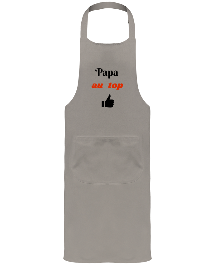 Tablier avec poches Papa au top par Seb337413