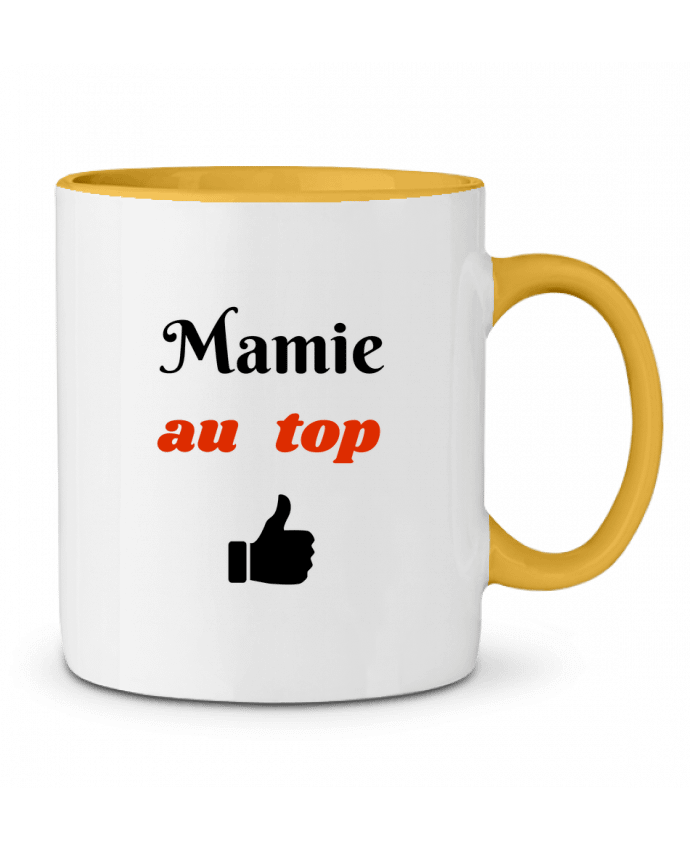 Mug bicolore Mamie au top Seb337413