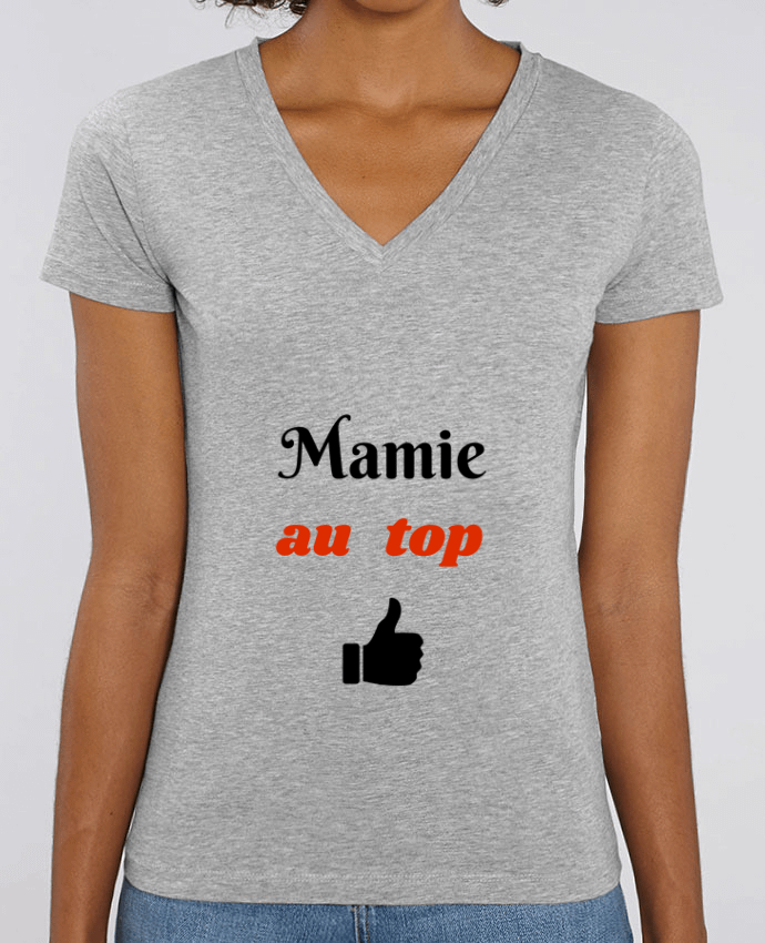 Tee-shirt femme Mamie au top Par  Seb337413