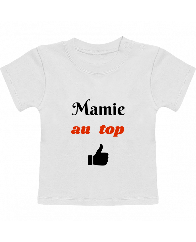 T-shirt bébé Mamie au top manches courtes du designer Seb337413