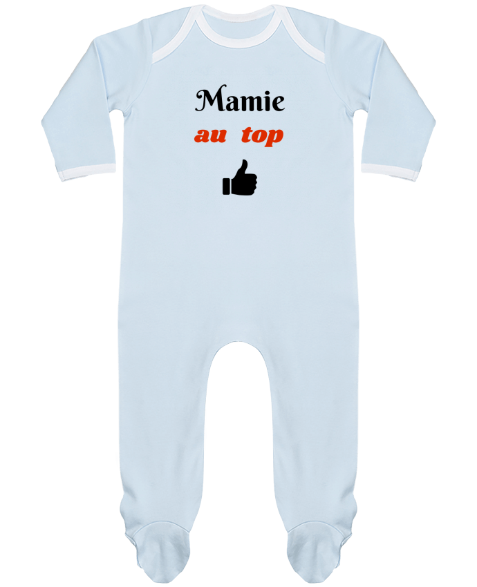 Body Pyjama Bébé Mamie au top par Seb337413