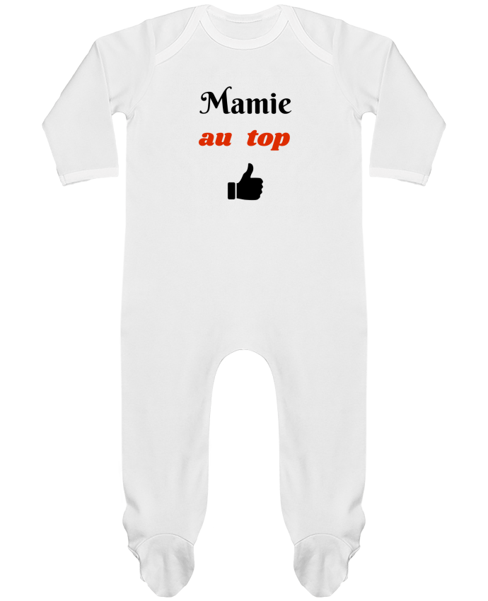 Body Pyjama Bébé Mamie au top par Seb337413