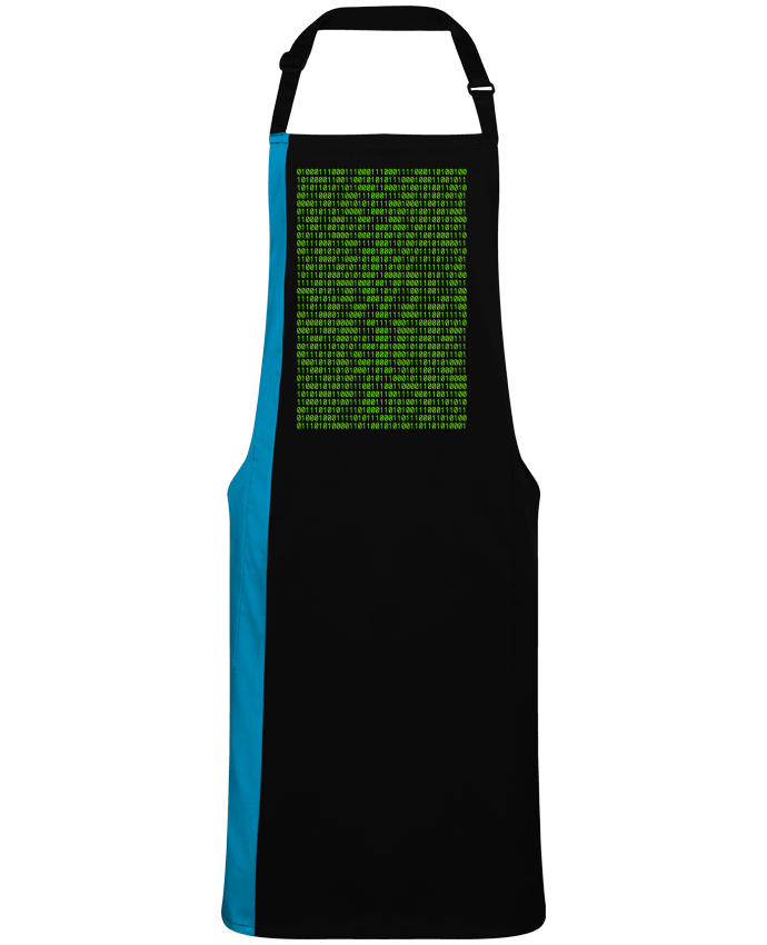 Tablier bicolore Code binaire par  Seb337413