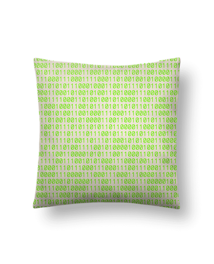 Coussin suédine Code binaire par Seb337413