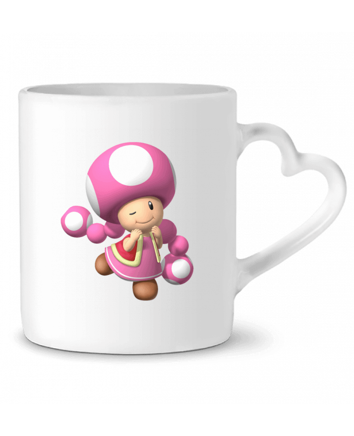 Mug coeur Toadette par Crystah