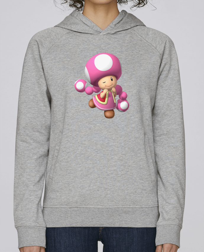 Sweat capuche femme Toadette par Crystah