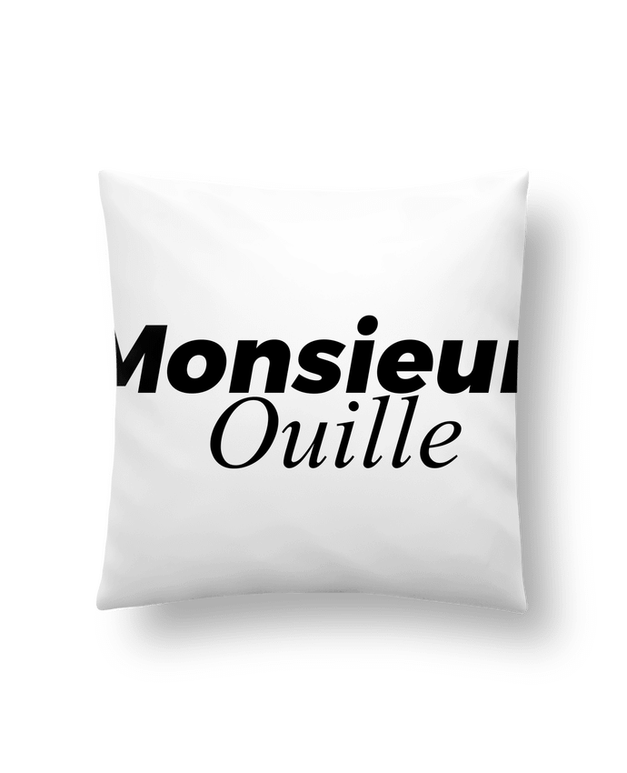 Cushion synthetic soft 45 x 45 cm Monsieur Ouille by tunetoo