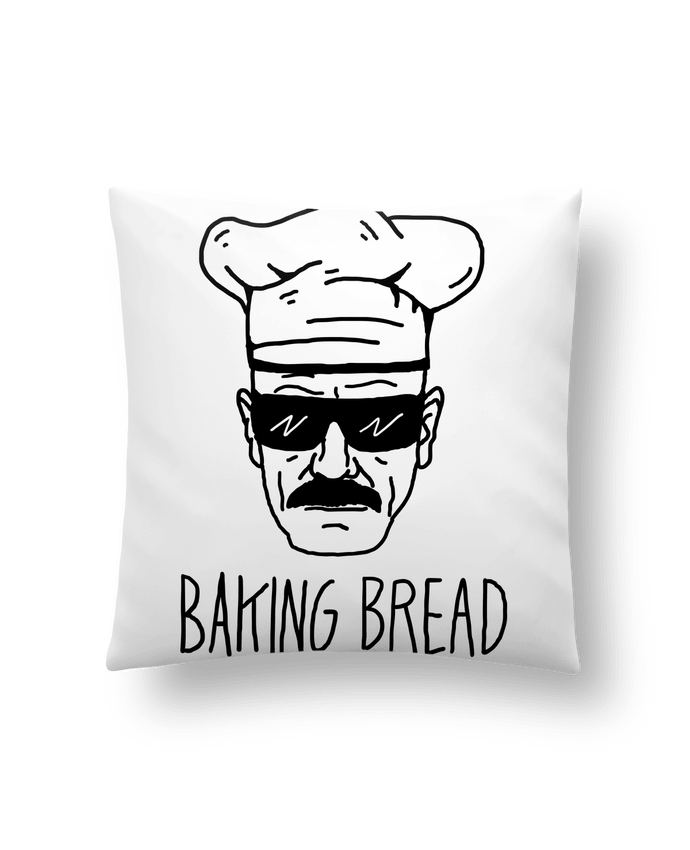 Cushion synthetic soft 45 x 45 cm Baking bread by Nick cocozza