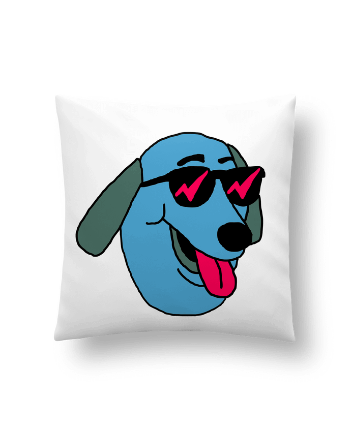 Cushion synthetic soft 45 x 45 cm Bluedog by Nick cocozza