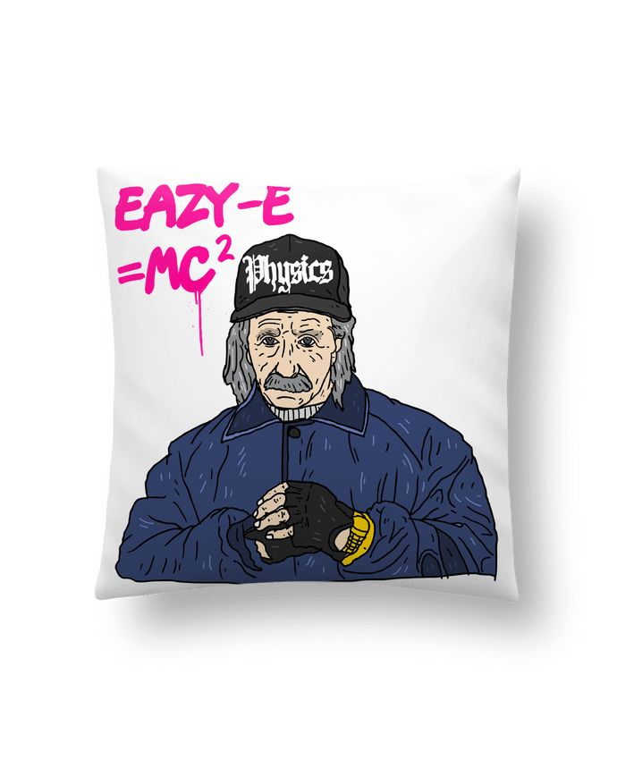 Cushion synthetic soft 45 x 45 cm Einstein by Nick cocozza
