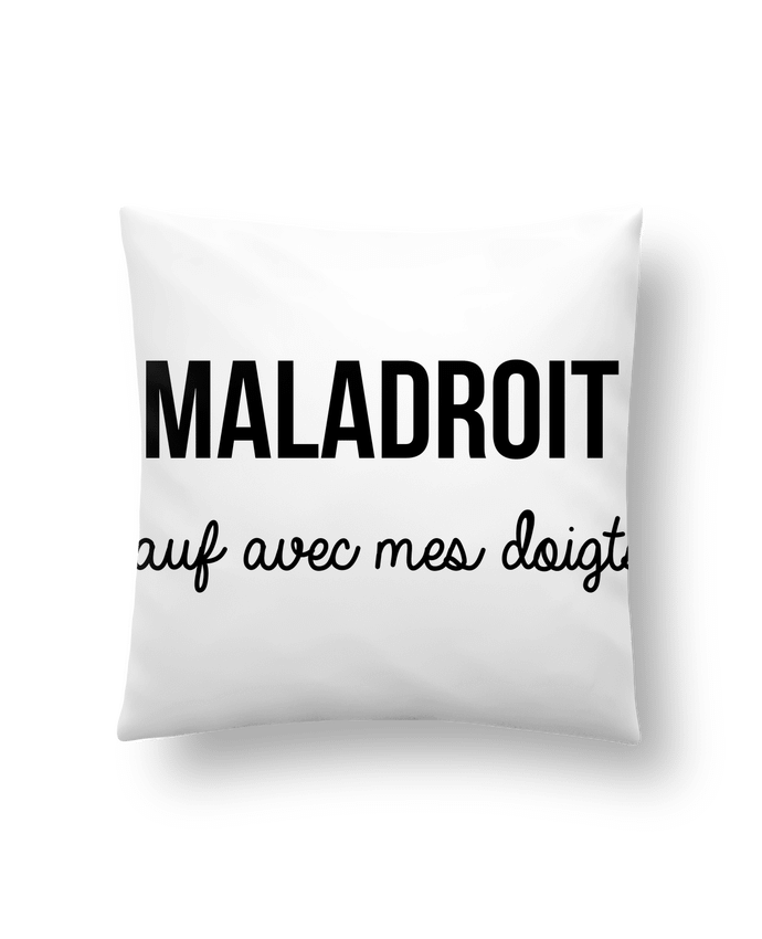 Cushion synthetic soft 45 x 45 cm Maladroit by tunetoo