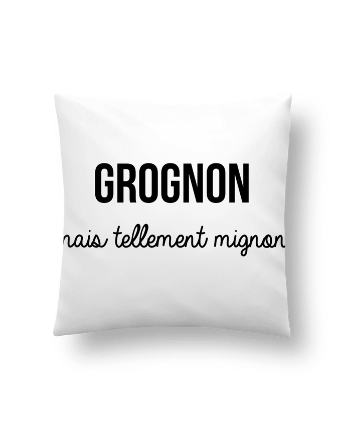 Cushion synthetic soft 45 x 45 cm Grognon by tunetoo