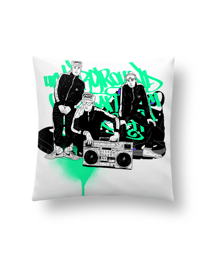 Cushion synthetic soft 45 x 45 cm beastieboys by Nick cocozza
