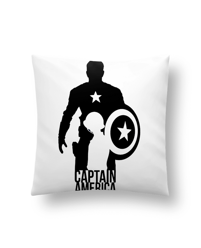 Cushion synthetic soft 45 x 45 cm Captain america by Kazeshini