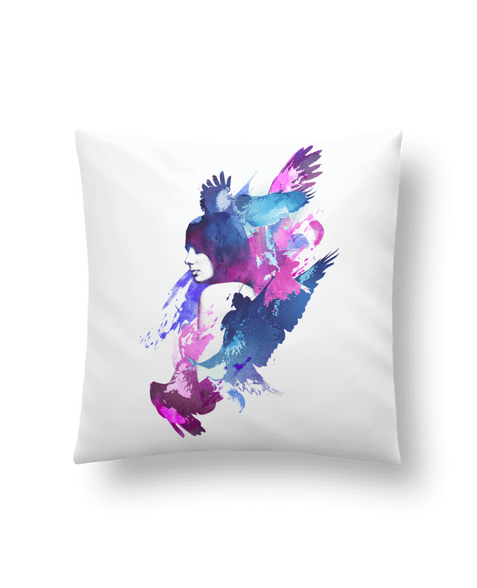 Cushion synthetic soft 45 x 45 cm Bloody fight by robertfarkas