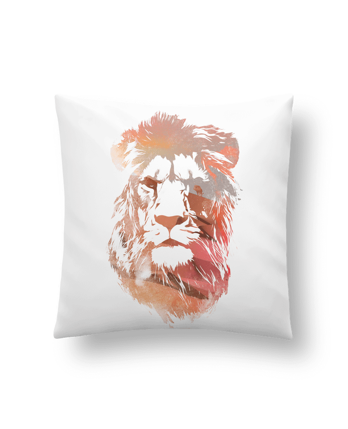 Cushion synthetic soft 45 x 45 cm Desert lion by robertfarkas