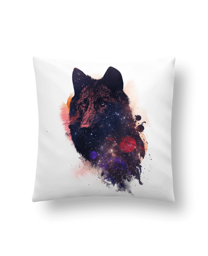 Cushion synthetic soft 45 x 45 cm Universal wolf by robertfarkas