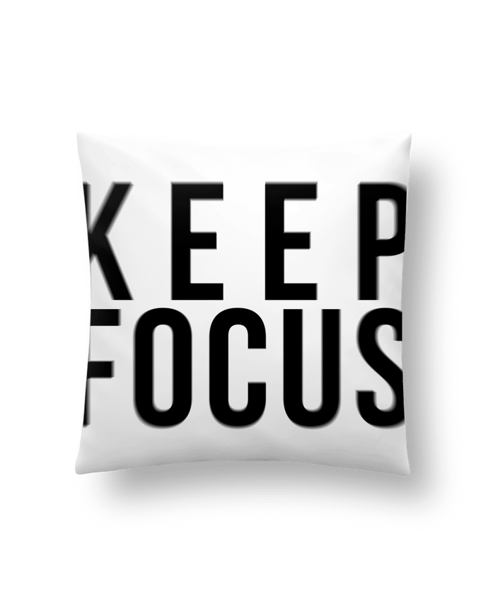 Coussin KEEP FOCUS par tunetoo