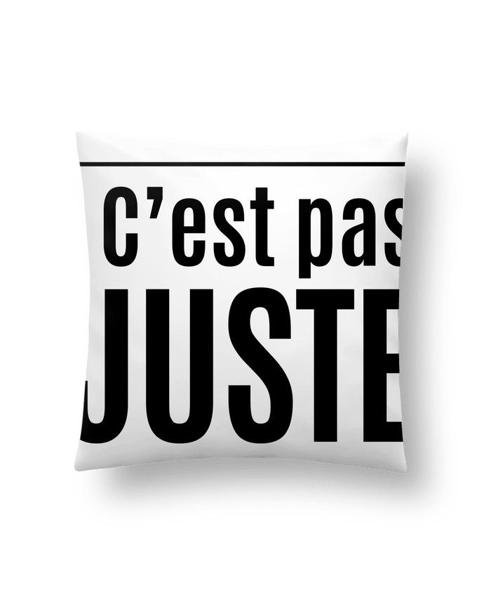 Cushion synthetic soft 45 x 45 cm C'est pas juste by tunetoo
