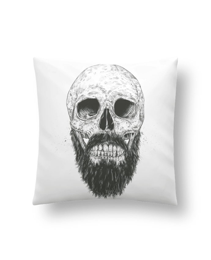 Cushion synthetic soft 45 x 45 cm Beard is not dead by Balàzs Solti