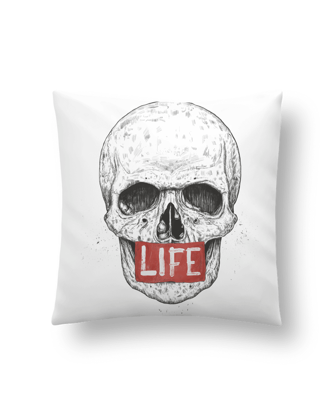 Cushion synthetic soft 45 x 45 cm Life by Balàzs Solti