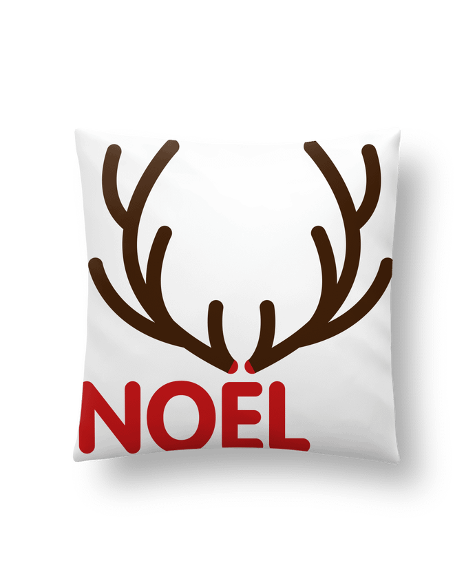 Coussin Noël avec bois de renne par tunetoo