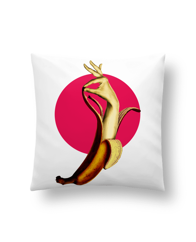 Cushion synthetic soft 45 x 45 cm El banana by ali_gulec