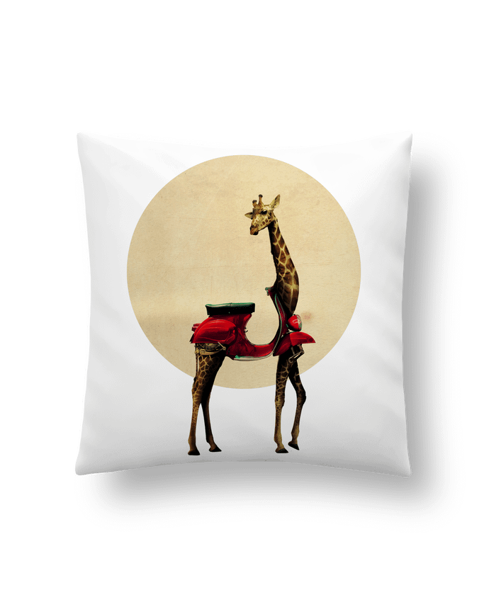 Cushion synthetic soft 45 x 45 cm Giraffe by ali_gulec