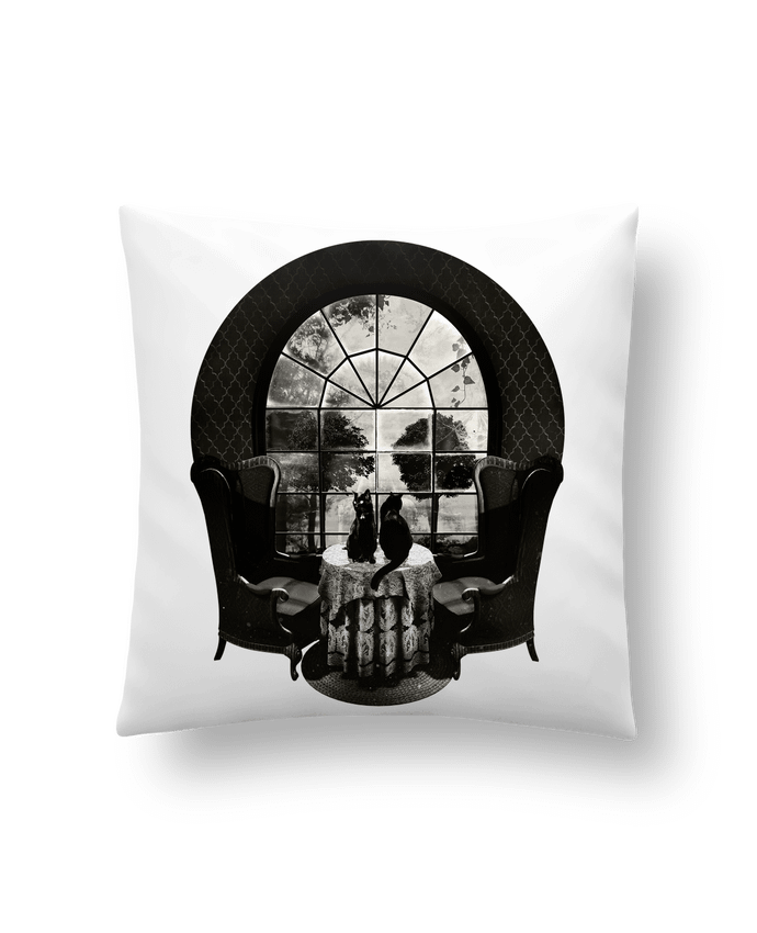 Cushion synthetic soft 45 x 45 cm Room skull by ali_gulec