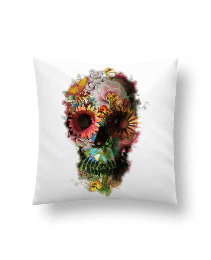 Cushion synthetic soft 45 x 45 cm Skull 2 by ali_gulec