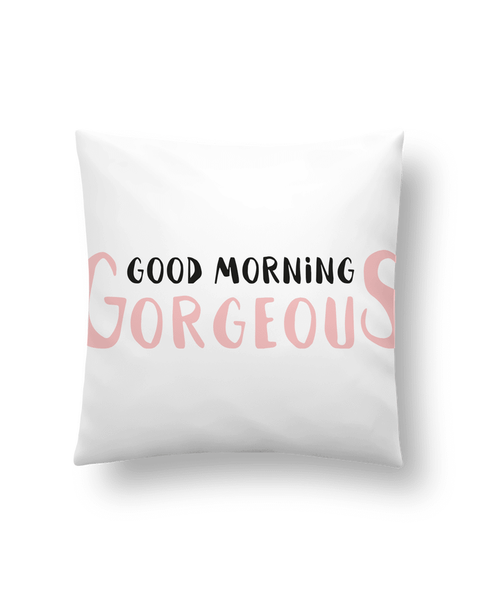 Cushion synthetic soft 45 x 45 cm Good morning gorgeous by tunetoo