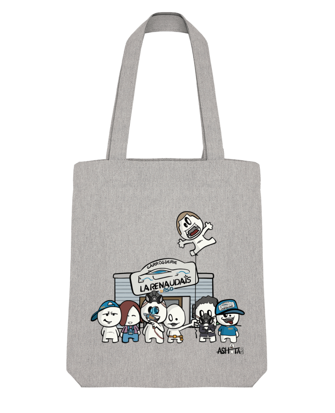 Tote Bag Stanley Stella Garage La Renaudais by PSD par Ashita BZH 