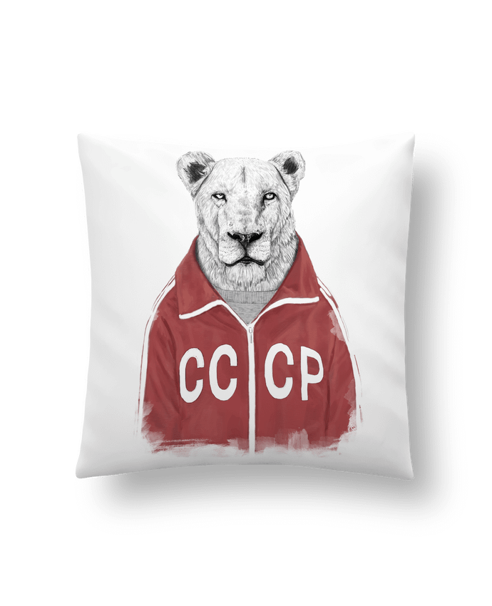 Cushion synthetic soft 45 x 45 cm Soviet by Balàzs Solti