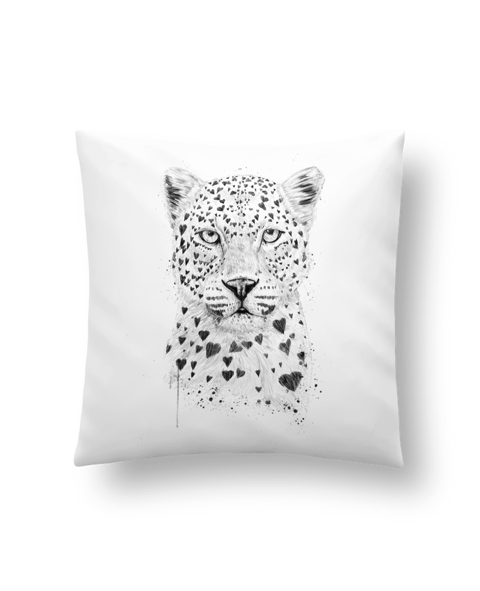 Cushion synthetic soft 45 x 45 cm lovely_leobyd by Balàzs Solti