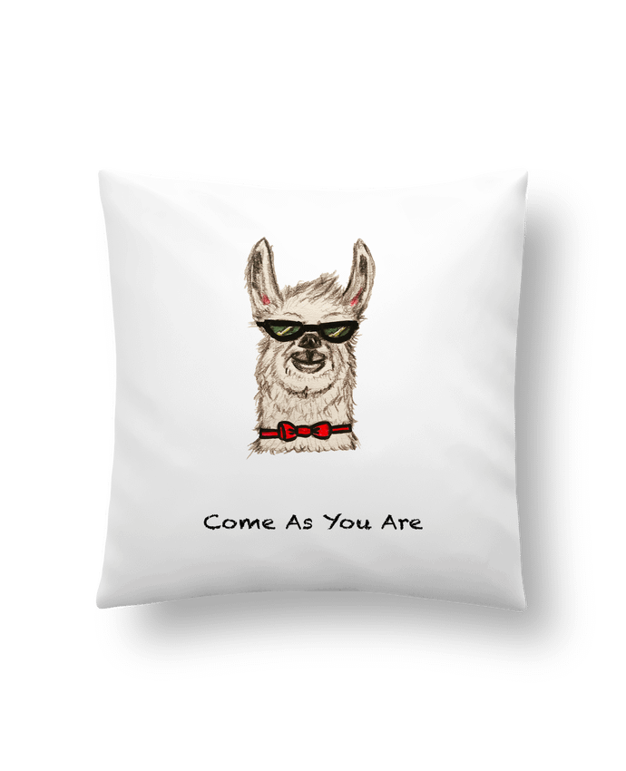 Cushion synthetic soft 45 x 45 cm COME AS YOU ARE by La Paloma