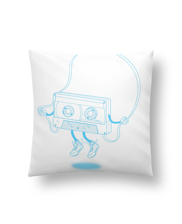 Cushion synthetic soft 45 x 45 cm Jumping tape by flyingmouse365