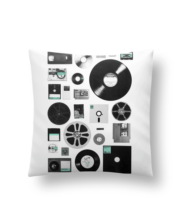 Cushion synthetic soft 45 x 45 cm Data by Florent Bodart