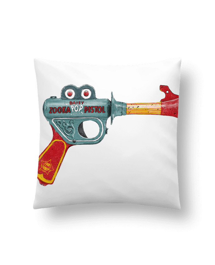 Cushion synthetic soft 45 x 45 cm Gun Toy by Florent Bodart