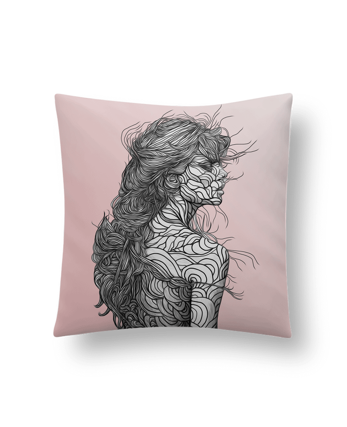 Cushion synthetic soft 45 x 45 cm Pinksky by PedroTapa