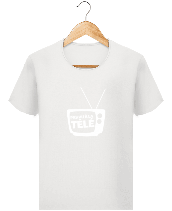  T-shirt Homme vintage Pas vu à la télé par Rickydule