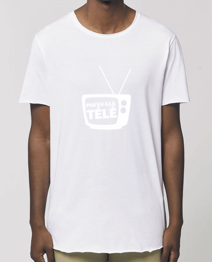 Tee-shirt Homme Pas vu à la télé Par  Rickydule