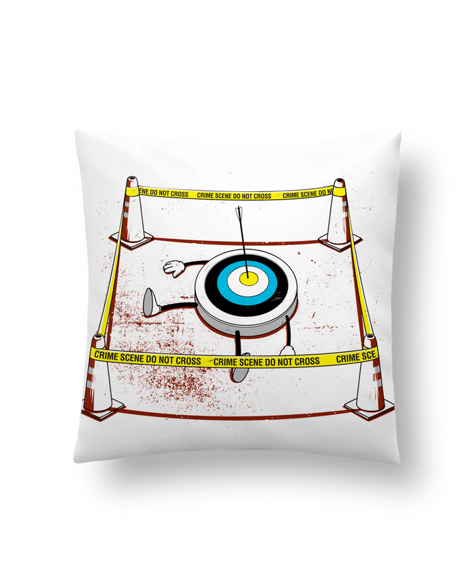 Cushion synthetic soft 45 x 45 cm Murdered by flyingmouse365