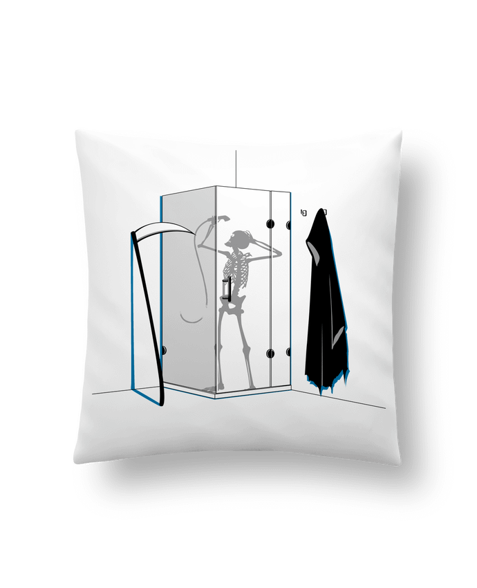 Cushion synthetic soft 45 x 45 cm Shower Time by flyingmouse365