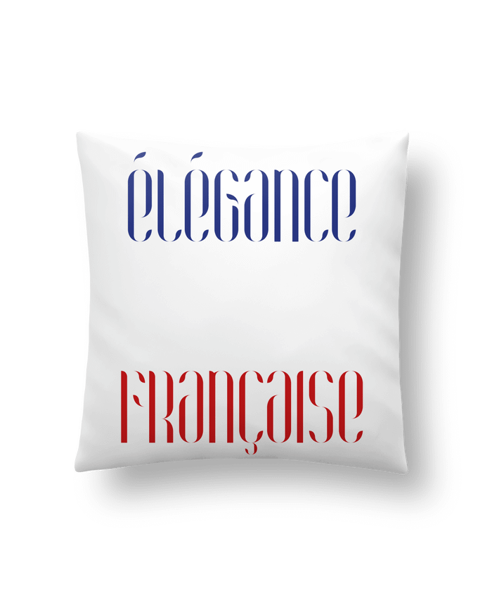 Cushion synthetic soft 45 x 45 cm Elégance à la française by tunetoo