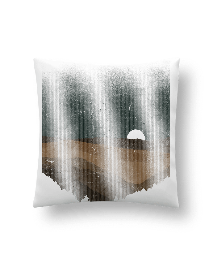 Cushion synthetic soft 45 x 45 cm Moonrise Sepia by Florent Bodart