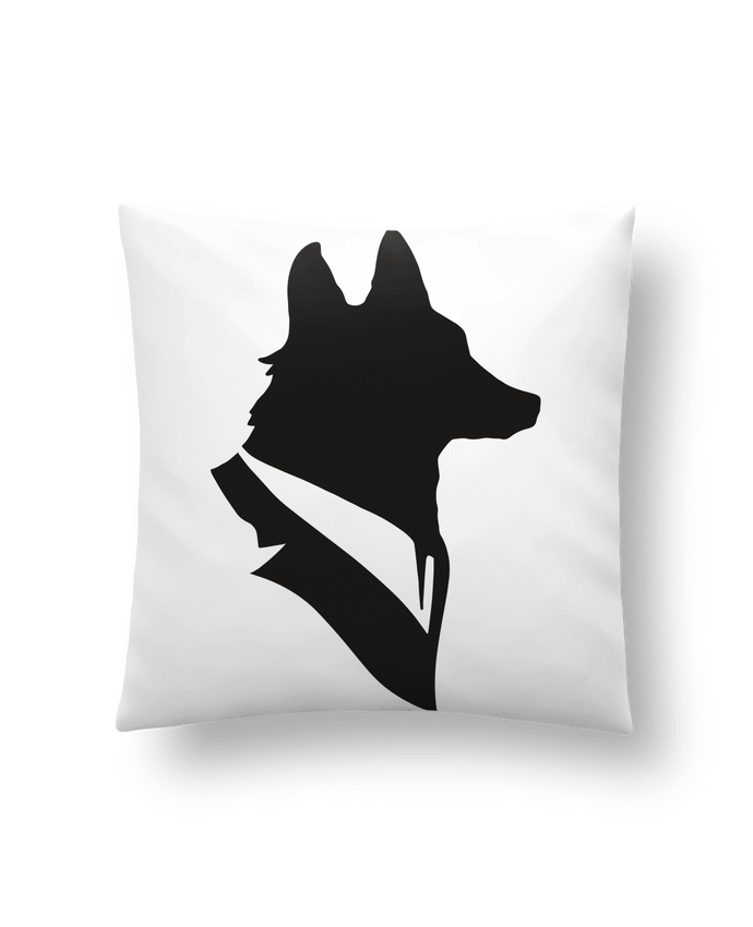 Cushion synthetic soft 45 x 45 cm Mr Fox by Florent Bodart